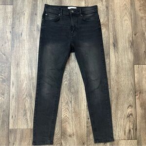 Pull & Bear Cotton Blend Denim Jeans Men’s Size US30 Black